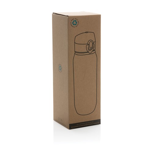 transparente Botella de agua Yide antigoteo PET reciclado RCS 800 ml