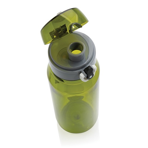 green Botella de agua Yide antigoteo PET reciclado RCS 800 ml
