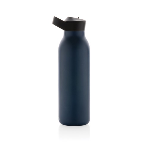 azul marino Botella de agua Avira Ara RCS con tapa acero 500ML