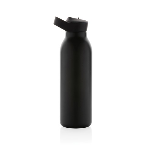 black Botella de agua Avira Ara RCS con tapa acero 500 ml