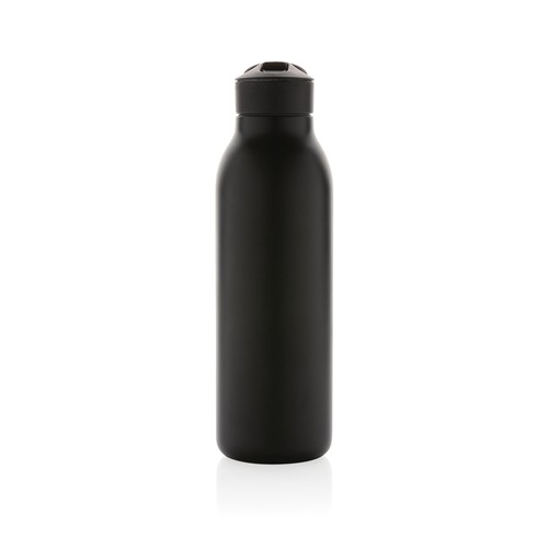 black Botella de agua Avira Ara RCS con tapa acero 500 ml