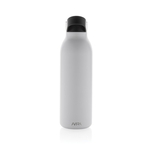 white Botella de agua Avira Ara RCS con tapa acero 500 ml