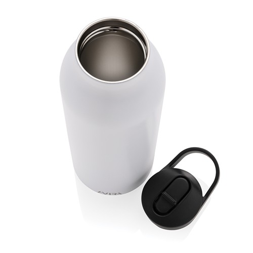 white Botella de agua Avira Ara RCS con tapa acero 500 ml