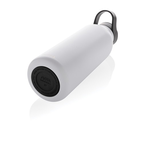 white Botella de agua Avira Ara RCS con tapa acero 500 ml