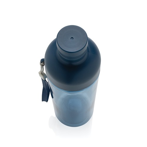 azul marino Botella de agua antigoteo PET reciclado Impact RCS 600 ml