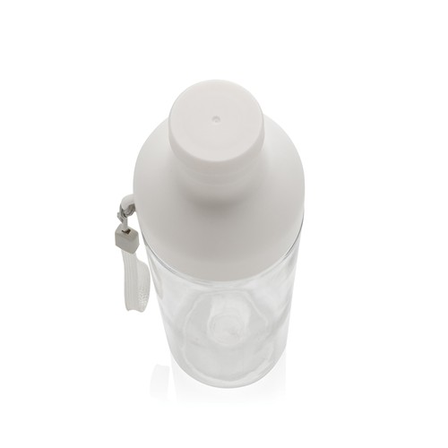 white Botella de agua antigoteo PET reciclado Impact RCS 600 ml