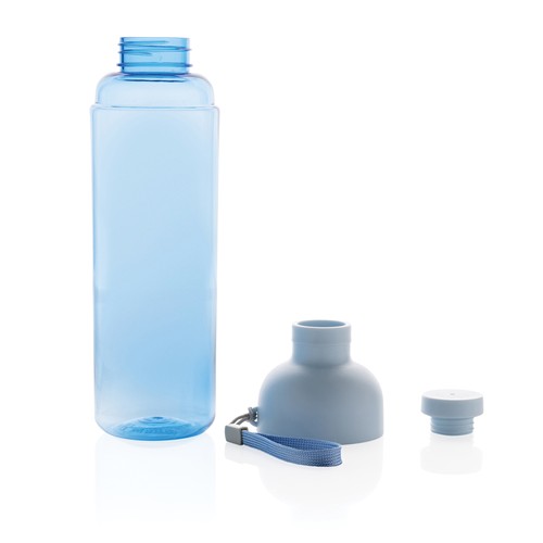 blue Botella de agua antigoteo PET reciclado Impact RCS 600 ml