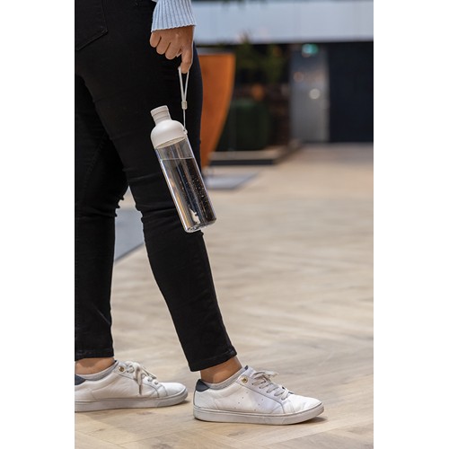 white Botella de agua antigoteo PET reciclado Impact RCS 600 ml