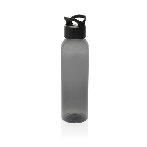 black Botella de agua reciclada Oasis RCS 650 ml