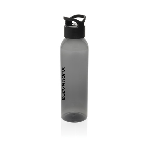 black Botella de agua reciclada Oasis RCS 650 ml