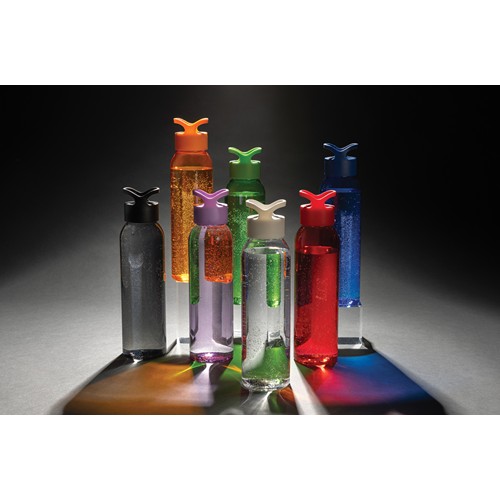 orange Botella de agua reciclada Oasis RCS 650 ml