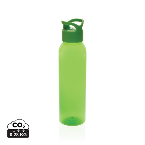 green Botella de agua reciclada Oasis RCS 650 ml