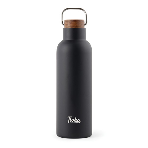 black Botella vacio VINGA Ciro RCS reciclada 800 ml