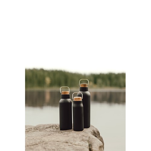 black Botella vacio VINGA Ciro RCS reciclada 800 ml