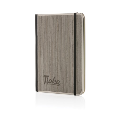 Carnet A5 couverture imprimé bois Treeline - 8