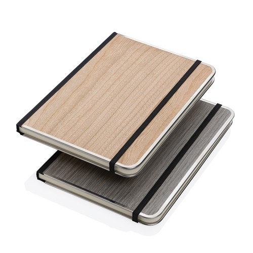 Carnet A5 couverture imprimé bois Treeline - 9