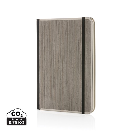 Carnet A5 couverture imprimé bois Treeline - 1