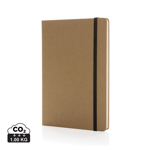 Cahier A5 en kraft recyclé et papier de pierre Craftstone - 1