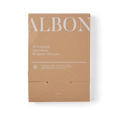 VINGA Carnet en feutre recyclé GRS Albon - 9