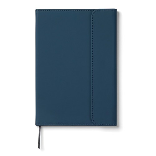 azul marino Cuaderno de PU y papel certificado VINGA Baltimore GRS