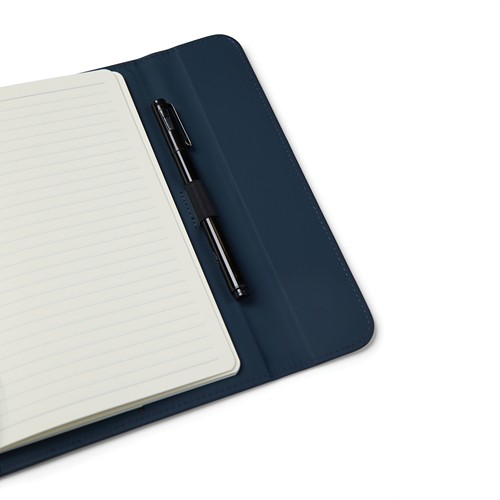 azul marino Cuaderno de PU y papel certificado VINGA Baltimore GRS