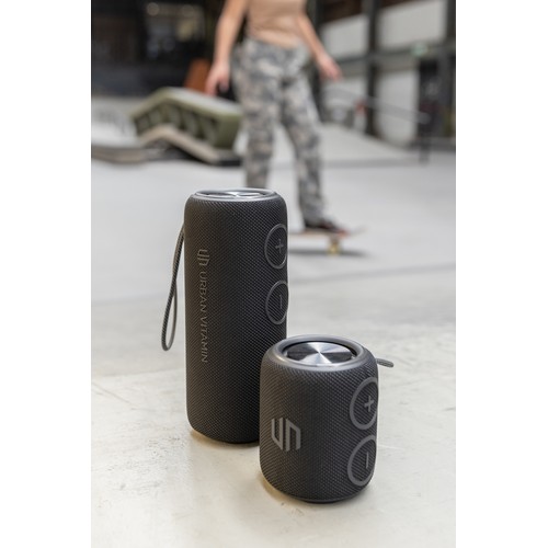 black Altavoz Urban Vitamin Palmdale RCS plástico 16W IPX7