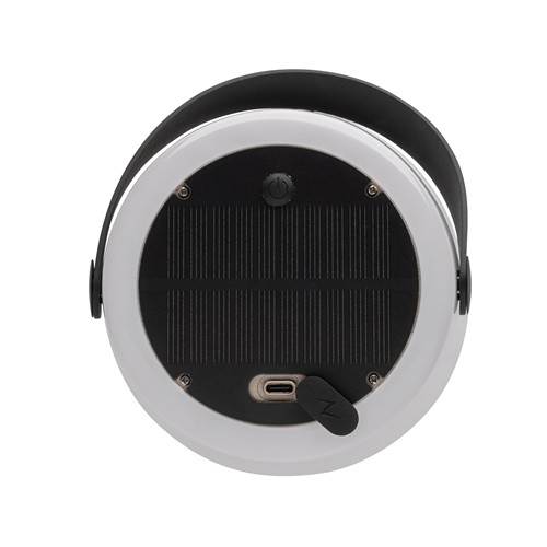white Luz exterior SolarGlow RCS de plástico reciclado recargable