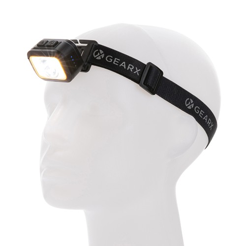 Lampe torche frontale en ABS recyclé RCS Gear X - 4