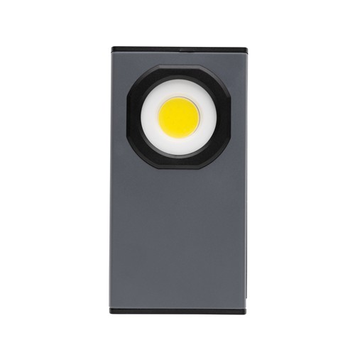 gray Luz de trabajo de bolsillo USB de plástico reciclado Gear X