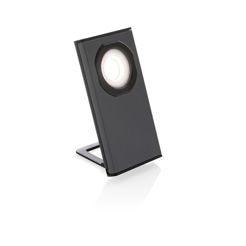 gray Luz de trabajo de bolsillo USB de plástico reciclado Gear X