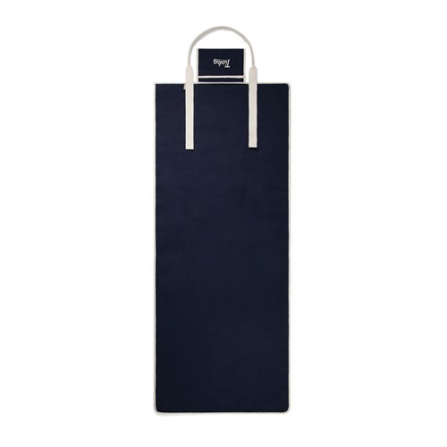 blue Toalla de playa de lona reciclada VINGA Volonne AWARE™