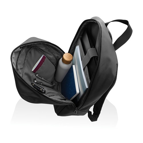 black Mochila básica Armond ordenador 15,6¨ AWARE™ RPET