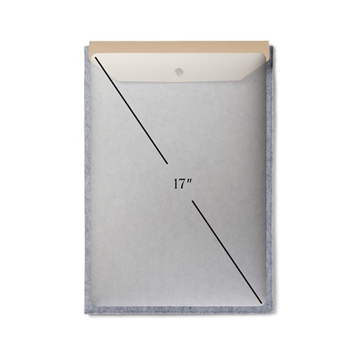gray Funda para portátil de 17