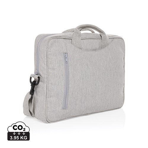 Sacoche ordinateur 15,4'' en coton recyclé AWARE™ Laluka - 1