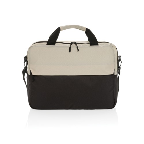 de blanco Maletín para portátil Kazu AWARE™ RPET de 15,6