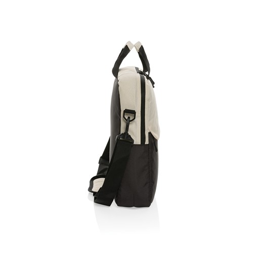 de blanco Maletín para portátil Kazu AWARE™ RPET de 15,6