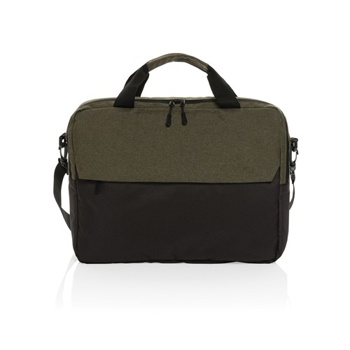 green Maletín para portátil Kazu AWARE™ RPET de 15,6