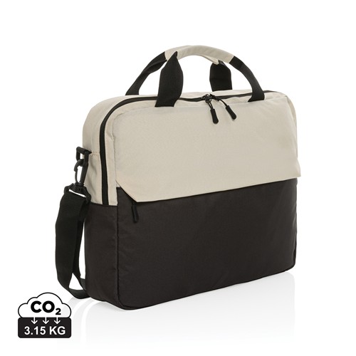 Sacoche ordinateur 15.6" en rPET AWARE™ Kazu - 1