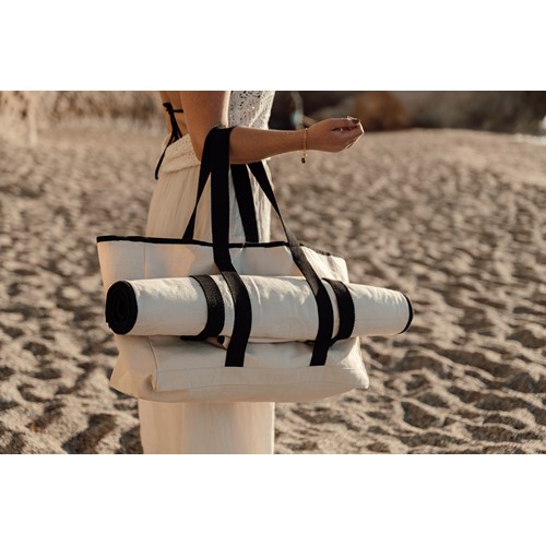VINGA Sac de plage en toile recyclée AWARE™  Volonne - 10