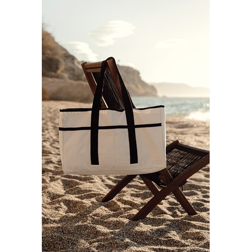 VINGA Sac de plage en toile recyclée AWARE™  Volonne - 11