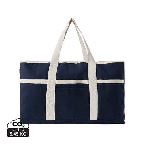 VINGA Sac de plage en toile recyclée AWARE™  Volonne - 1