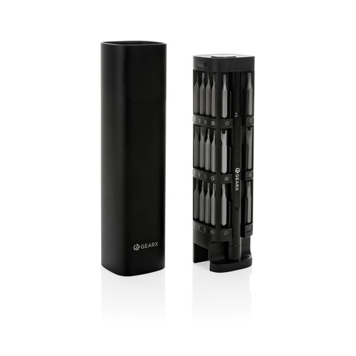 black Set destornilladores precisión Gear X aluminio 46 pc RCS