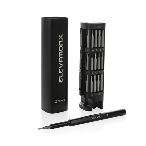 black Set destornilladores precisión Gear X aluminio 46 pc RCS