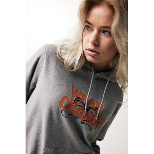 gris tormenta IQONIQ Trivor Sudadera Capucha Microfibra Poliéster Reciclad