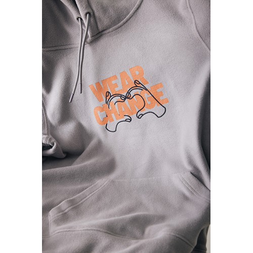 gris tormenta IQONIQ Trivor Sudadera Capucha Microfibra Poliéster Reciclad