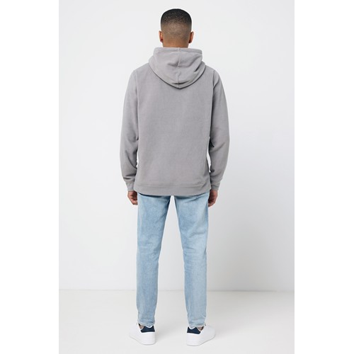 gris tormenta IQONIQ Trivor Sudadera Capucha Microfibra Poliéster Reciclad