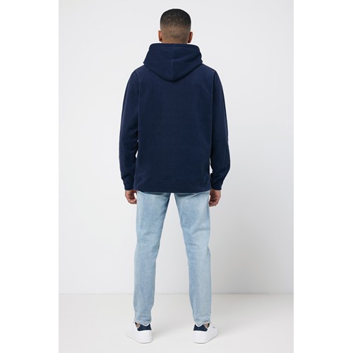 azul marino IQONIQ Trivor Sudadera Capucha Microfibra Poliéster Reciclad