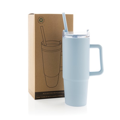 azul claro Vaso Tana RCS plástico reciclado 750 ml