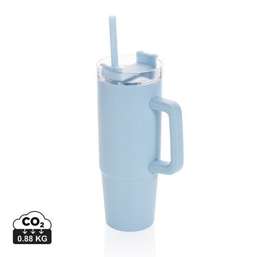 azul claro Vaso Tana RCS plástico reciclado 750 ml