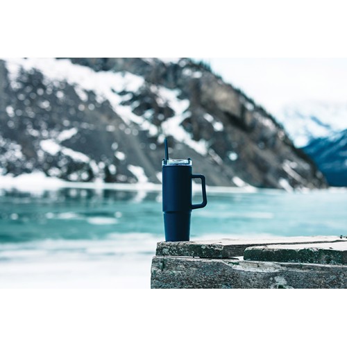 azul marino Vaso Tana RCS plástico reciclado 750 ml